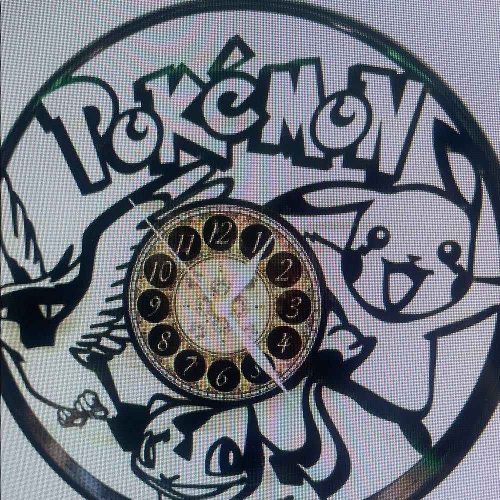 Black and White Wall Clock